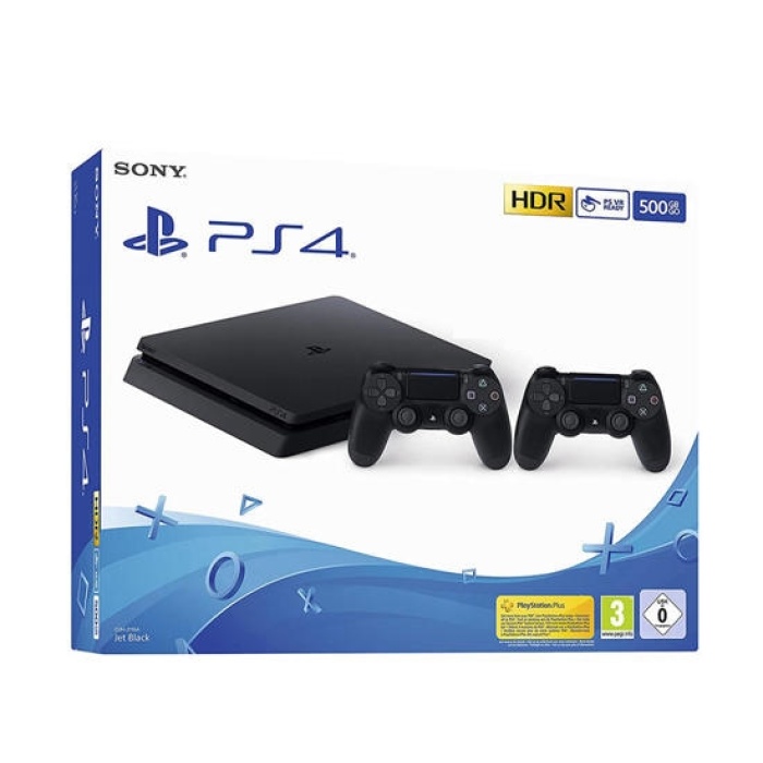 Sony Playstation 4 Slim 500gb 2 Kol - 3 Ay Kasko Hediyeli